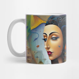 Surreal Orientalism -Kaleidoscope Of Dreams Mug